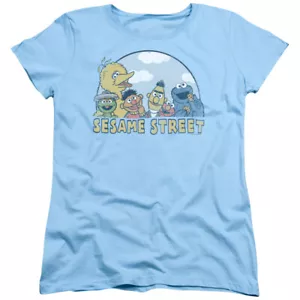Sesamstraße ""Sesamgruppe"" Damen-T-Shirt - Bild 1 von 3