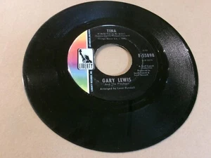 GARY LEWIS-45 EX My Heart's Symphony/Tina-Liberty Original - Picture 1 of 2