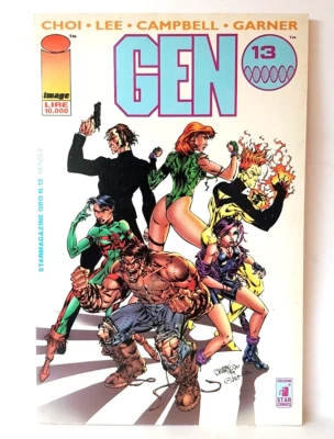 GEN 13 STARMAGAZINE ORO 12 - IMAGE STAR COMICS CÓMIC - Imagen 1 de 2