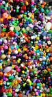 🌞🦋colorful Mixed Bead Charm Resin 1 Lb Crafting Jewelry Making Lot🌞🦋