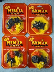 1986 Ninja Mites ASSORTED FIGURE 5-PACK LOT (4A) Sunray Series Panosh Place New - Picture 1 of 2