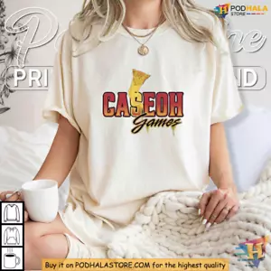 Get Your Caseoh Merch Funny Gaming and Cheese Shirt for Gamers - Picture 1 of 4