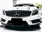 MERCEDES BENZ A-CLASS W176 2013-2015 GRILLE CHROME BLACK PANAMERICANA GT STYLE