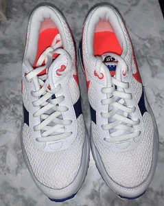 Nike Boys Air Max Systm DQ0284-101 White Running Shoes Sneakers Size 3.5Y - Picture 1 of 9