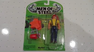 1989 NYLINT Men of Steel Actionfigur Zubehör Farmer für Traktor - Bild 1 von 5