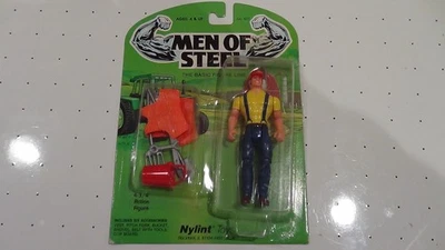 1989 NYLINT Men of Steel action figure accessory Farmer for Tractor - Image 1 of 4