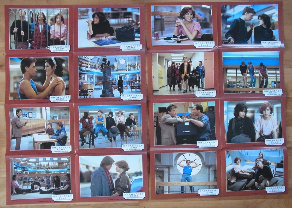 Breakfast Club - Ally Sheedy, Emilio Estevez, Molly Ringwald - 16 Aushangfotos - Bild 1 von 1
