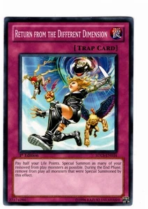 Yugioh - 1X Retorno de las Diferentes Dimensiones - Común - 1º - SDLS-EN034 - LP - Imagen 1 de 2
