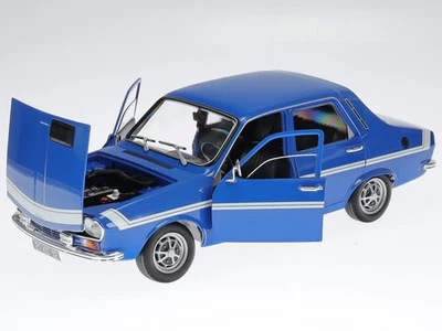 Renault 12 R12 Gordini 1971 bleu de France coche en miniatura 185211 Norev 1/18 - Imagen 1 de 4