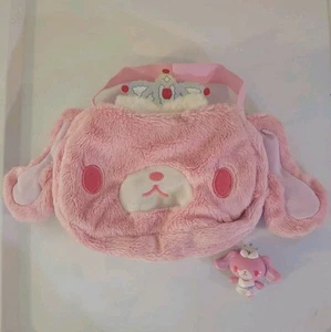 Sanrio Sugarbunnies Minuet Pink Plush Purse Fashion Playtime Balletusa Bag Rare - Picture 1 of 4