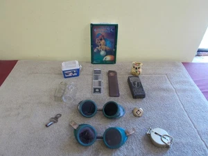 VINTAGE MIX TRÖDEL SCHUBLADE KONVOLUT KAMEL ASCHENBECHER GOOGLE KOMPASS PFADFINDER RECHENSCHIEBER - Bild 1 von 16