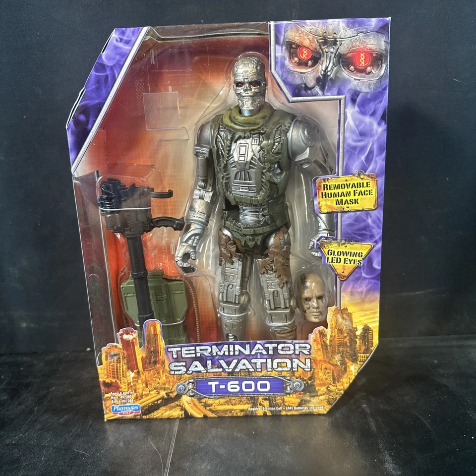 T-600 12 Inch Action Figure Terminator Salvation 2009 Playmates Toys