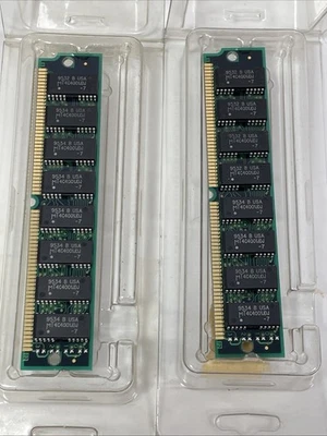 Simm DESKTOP Memory SIMM RAM module 9532 B MT4C001JDJ USA Lot of 2 - Image 1 of 4