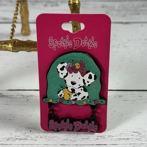 Spottie Dottie Sanrio Bioworld Glitter Enamel Lapel Pin New - Picture 1 of 3