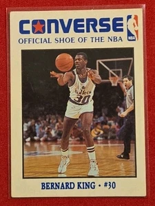 1989 Converse Bernard King #30 Washington Bullets - Picture 1 of 2