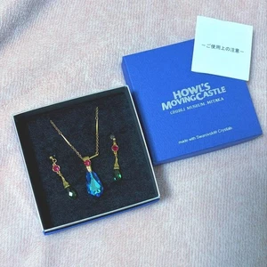 Pendientes collar castillo móvil Swarovski Howl's Ghibli Museum Limited - Imagen 1 de 2