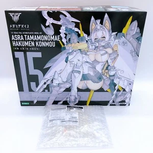 Megami Device ASRA Tamamonomae Hakumen Konmou & Bonus Parts Set KOTOBUKIYA NUOVO - Foto 1 di 14