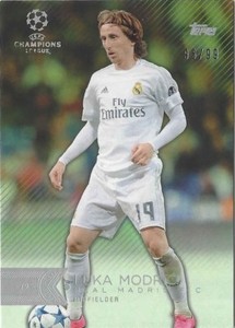 Topps Showcase Champions League 2015/16 Green #/99 SELECTION
