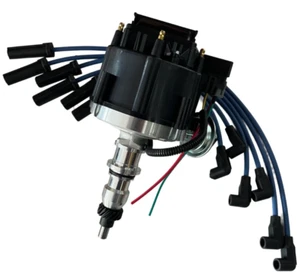 Distributor HEI + Wire Set 4.9L F-100 to F350 6 CYL 74 -76 - Bild 1 von 9