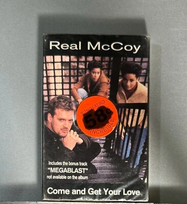 Come and Get Your Love [Single] by The Real McCoy (Cassette, May-1995, Arista) - Image 1 of 2