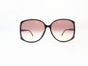 Gafas de sol Christian Dior mujer gran tamaño negro rojo degradado mod.2496 col.80 NOS - Imagen 1 de 13
