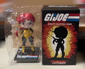 GI Joe Scarlett Hasbro Collectible Figure Loot Crate - Picture 1 of 4