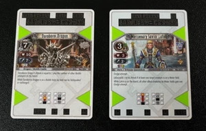 Eye Of Judgment Rare Cards - Mercenary Savior Latoo + Ouroboros Dragon - Picture 1 of 1