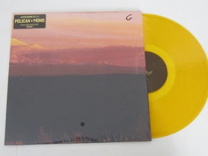 PELICAN / MONO split LP GOLD VINYL hydra head sunn boris PUNK UNPLAYED - Picture 1 of 1