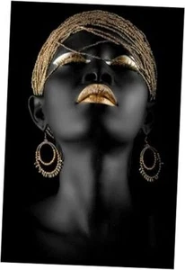 Jigsaw Puzzle 1000 Piece Wooden Puzzle African Black Woman Picture Family - Picture 1 of 5