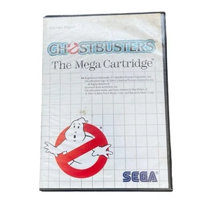GHOSTBUSTERS Sega Master System Cartridge 1987 Very Good In Box No Manual Tested - Picture 1 of 2