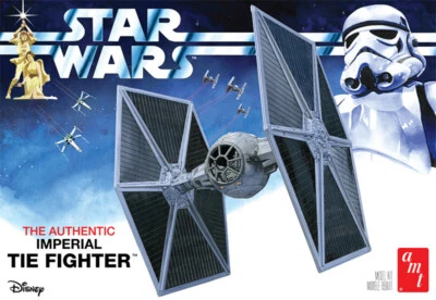 Star Wars Classic Tie Fighter 1/48 Scale Model Kit by AMT 18WAM35 - Image 1 of 2