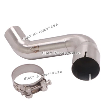 For Honda CBR1000RR 2008-2016 EU Edition Exhaust Mid Link Pipe Motorcycle Slip - Image 1 of 4