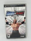 SmackDown Vs Raw 2007 Sony PSP Video Game Boxed & Manual PAL  Tested