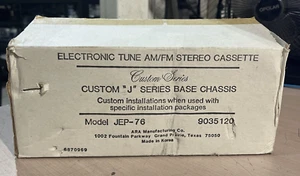 1976 JEEP, CAMARO CUSTOM SERIES STEREO-CASSETTE, AM/FM TUNER, CD AUX - Picture 1 of 3