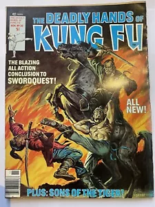 DEADLY HANDS OF KUNG FU #30 Marvel Curtis US 1976 FN/VF - Picture 1 of 1