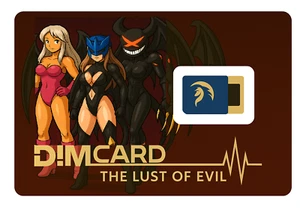 CUSTOM "LUST OF EVIL DIM" DIM CARD DIGIMON VITAL HERO/VB Dim SUCCUBUSMON - Bild 1 von 14