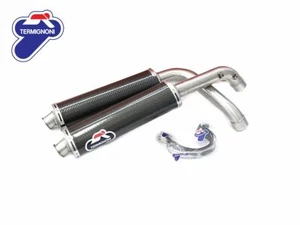 96103402B?TERMIGNONI PAIR SILENCERS OVAL 45 CARBON FOR 748/916/996/998 - Picture 1 of 5