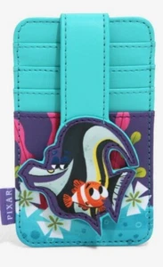 Loungefly Disney Pixar Finding Nemo Cardholder Wallet Gil & Nemo NEW - Picture 1 of 3