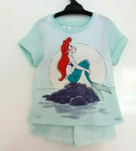 LICENSED DISNEY ARIEL THE LITTLE MERMAID PYJAMAS GIRLS PJS SIZE 1 - NEW - Picture 1 of 3