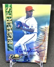 2000 Royal Rookies Futures /4950 Francisco Rodriguez #34 Rookie Auto KROD Angels