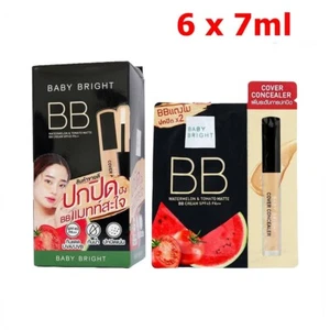 6x Baby Bright Watermelon & Tomato Matte BB Cream foundation SPF45/PA++ 7 grams - Picture 1 of 10