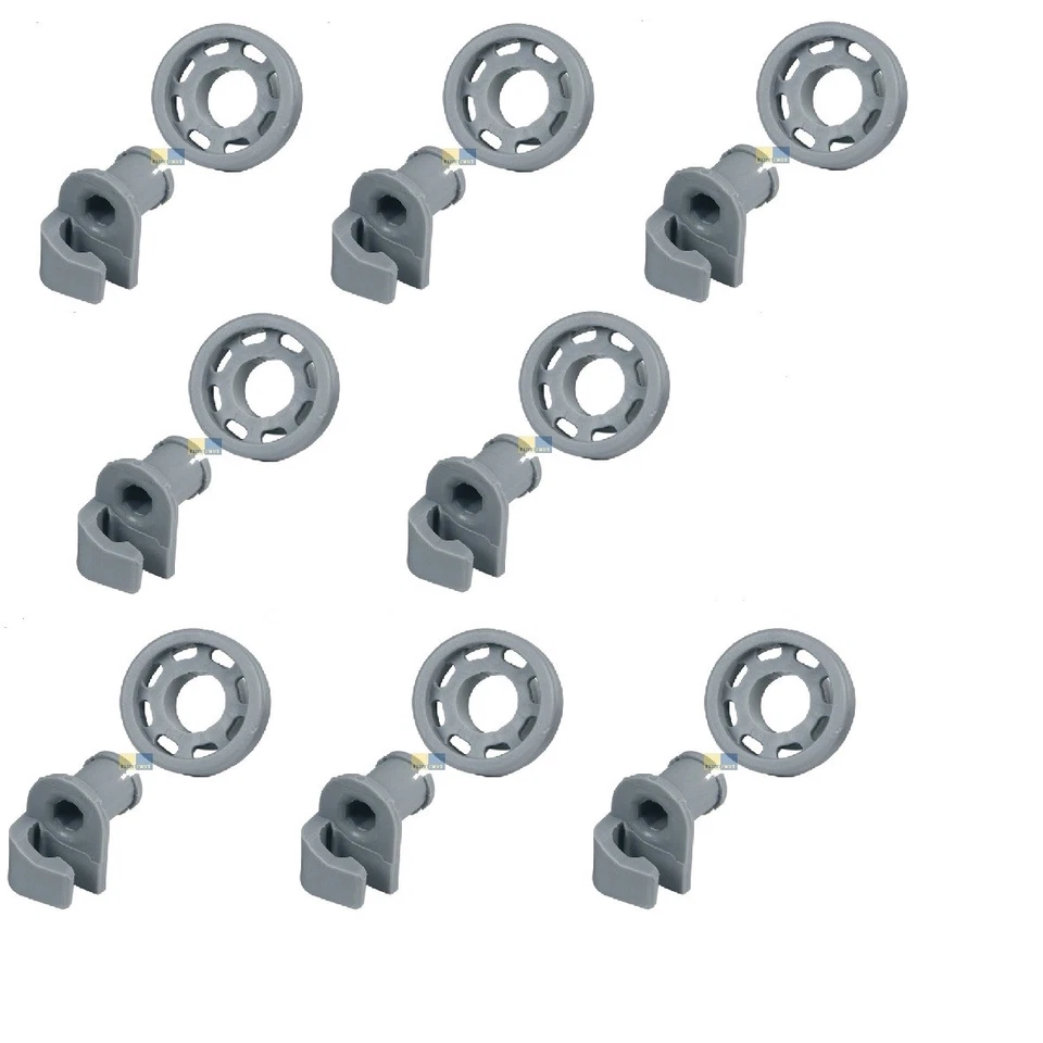 Korbrollen Bosch Siemens Oberkorb 8 Stück 424717 00424717 066321 00066321 424090 - Bild 1 von 1