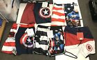 Lot Of 5 Bioworld Marvel "Captain America" Bathing Suits Brand New With Tags!
