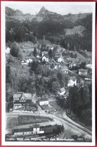 Oybin - Blick vom Ringweg n. d. Scharfenstein (Lückendorf) - Stempel: 13.6.32 - Bild 1 von 2
