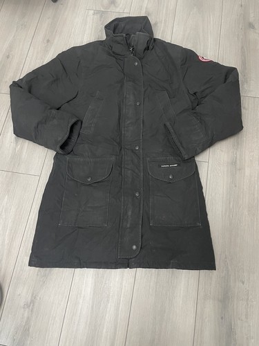 Canada Goose Trillium Parka Jacket Donna Vintage Puffer Coat Nero Taglia M