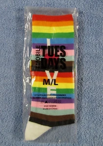 Pride Love Socks T-Mobile Exclusive New! Size M/L Unisex - Picture 1 of 4