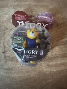 Piggy Tigry Actionfigur (Serie 1) mit exklusivem DLC Code 3,5" Box beschädigt - Bild 1 von 6
