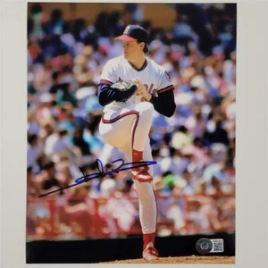 Jim Abbott signed 8x10 Photo California Angels Autograph ~ Beckett BAS Witness - Picture 1 of 2
