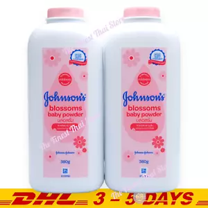 Johnson's Baby Powder Blossom 380 g x 2 - Picture 1 of 2
