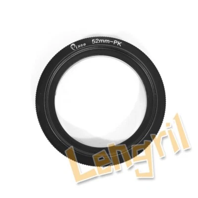 52mm Lens Macro Reverse Adapter Ring For Pentax K K-3 III/K-1II/KP/K-70/K-1 - Image 1 of 3